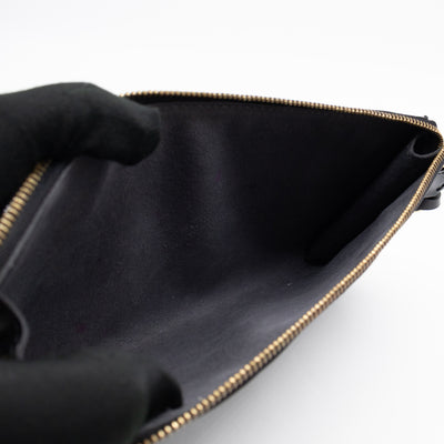 Pochette Accessoires Black Epi Leather