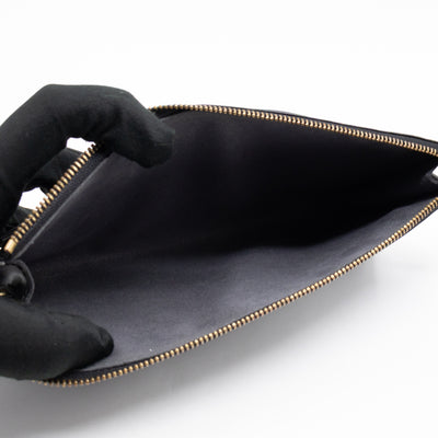 Pochette Accessoires Black Epi Leather
