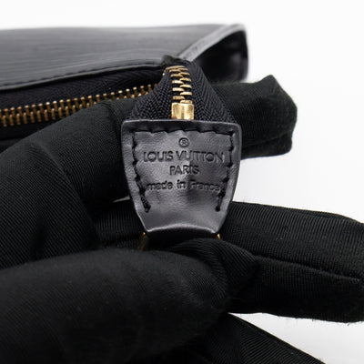 Pochette Accessoires Black Epi Leather