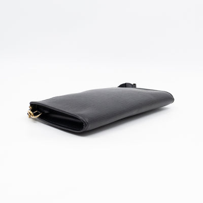 Pochette Accessoires Black Epi Leather