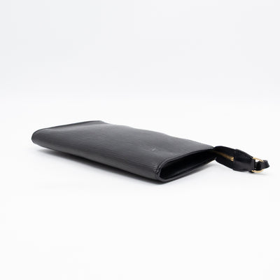 Pochette Accessoires Black Epi Leather