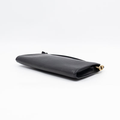 Pochette Accessoires Black Epi Leather