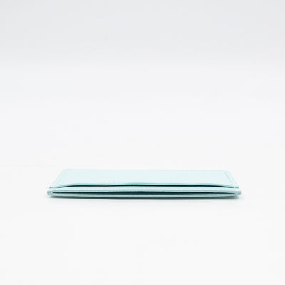 Card Holder Light Blue Epi Leather