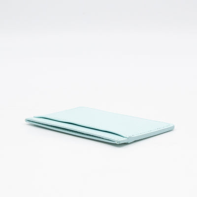 Card Holder Light Blue Epi Leather