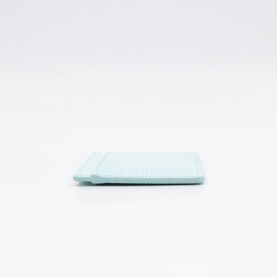 Card Holder Light Blue Epi Leather