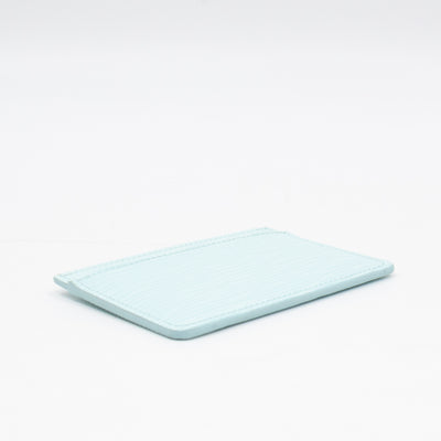 Card Holder Light Blue Epi Leather