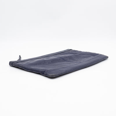 Giant 12 Clip M Clutch Blue Leather