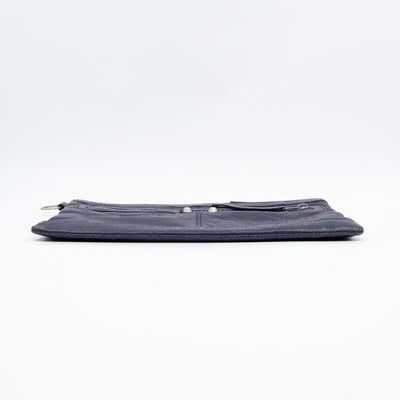 Giant 12 Clip M Clutch Blue Leather
