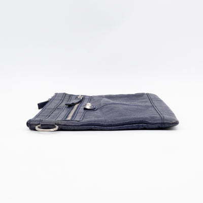 Giant 12 Clip M Clutch Blue Leather