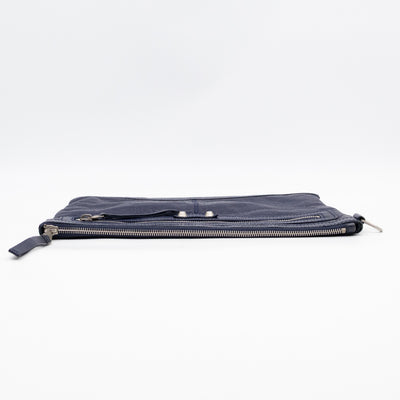 Giant 12 Clip M Clutch Blue Leather