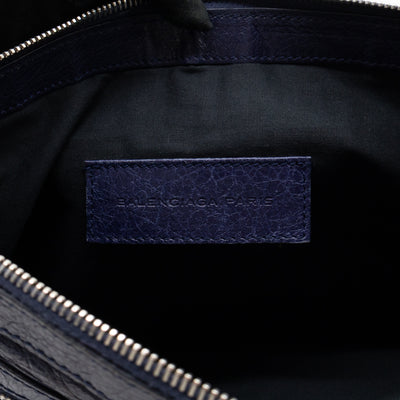 Giant 12 Clip M Clutch Blue Leather