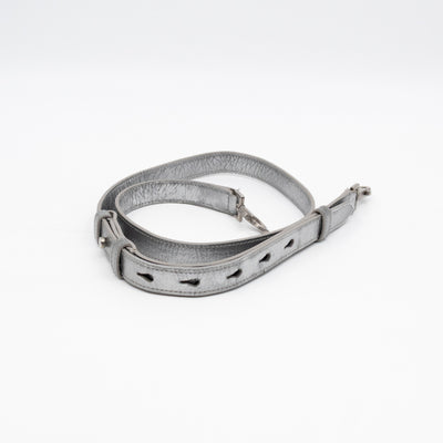 Sac de Jour Nano Silver Metallic Leather