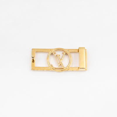 Dauphine Reversible Belt Monogram Cherry Red 85 cm
