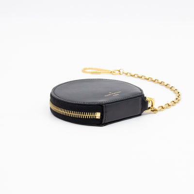 Micro Boite Chapeau Coin Purse Monogram Black