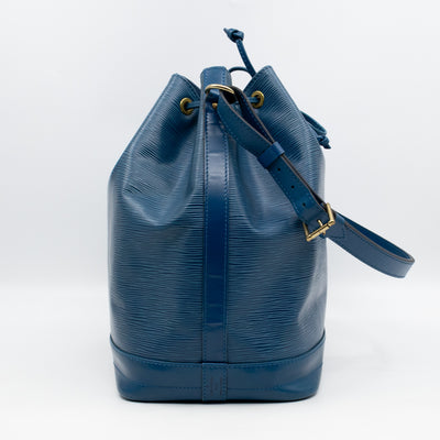 Noe Blue Epi Leather