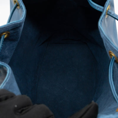 Noe Blue Epi Leather