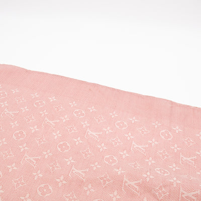 Summer Stardust Jacquard Shawl Pink