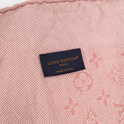 Summer Stardust Jacquard Shawl Pink
