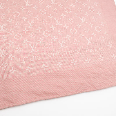 Summer Stardust Jacquard Shawl Pink