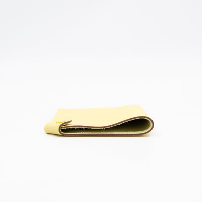 Tarmac Passport Holder Jaune Poussin Epsom Calfskin