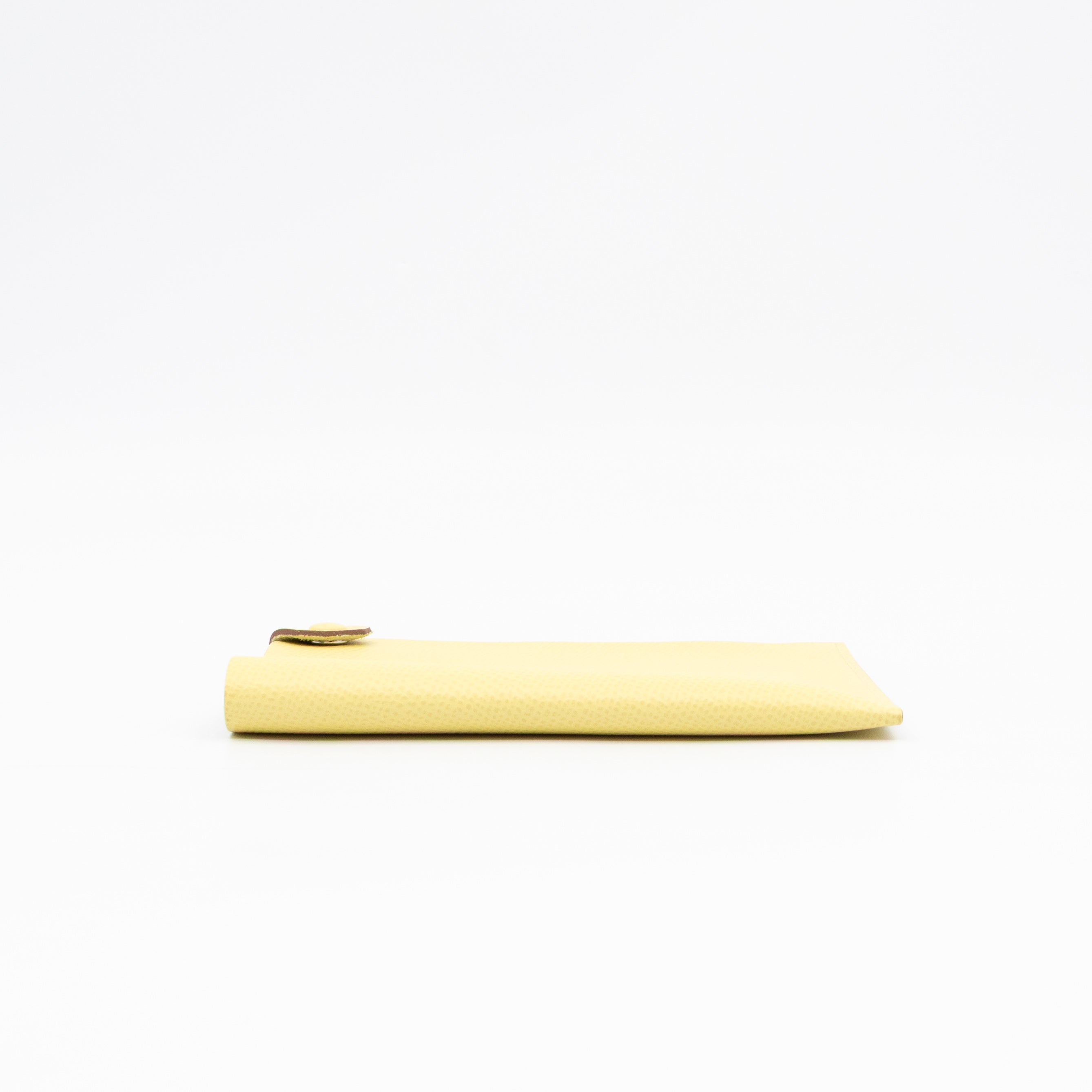 Tarmac Passport Holder Jaune Poussin Epsom Calfskin