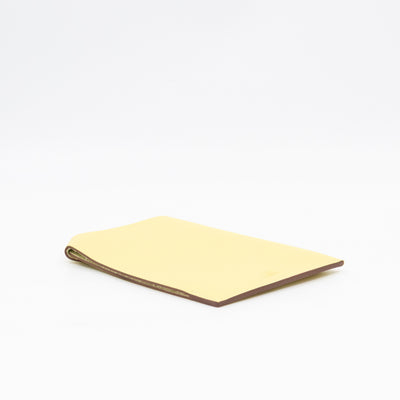 Tarmac Passport Holder Jaune Poussin Epsom Calfskin