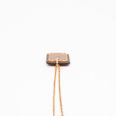 As de Coeur Pendant Necklace Etoupe