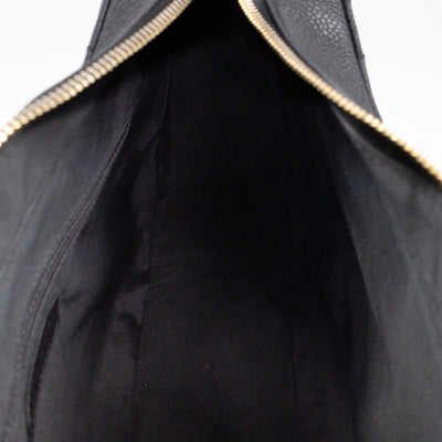 Timeless CC Half Moon Hobo Bag Black Caviar Leather