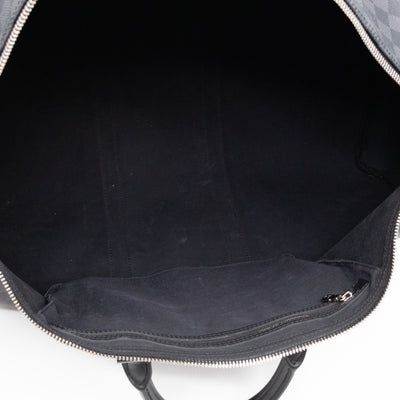 Keepall 55 Bandouliere Damier Graphite