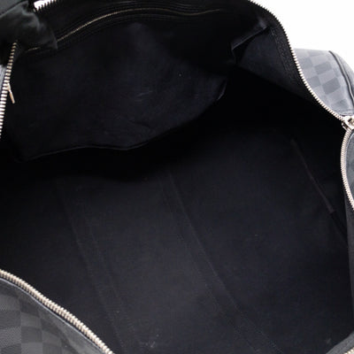 Keepall 55 Bandouliere Damier Graphite