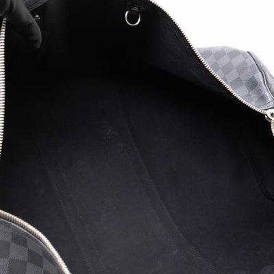 Keepall 55 Bandouliere Damier Graphite