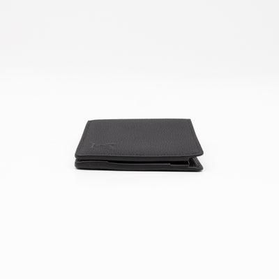Multiple Wallet Aerogram Black Leather