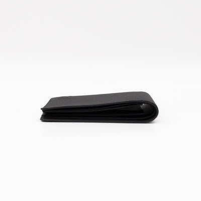 Multiple Wallet Aerogram Black Leather
