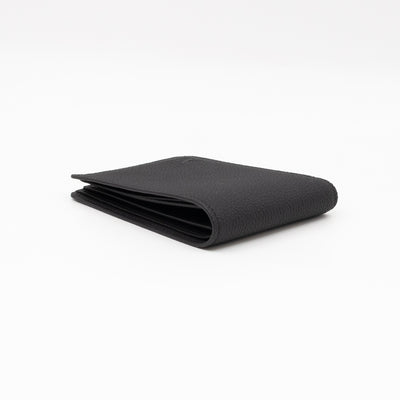 Multiple Wallet Aerogram Black Leather