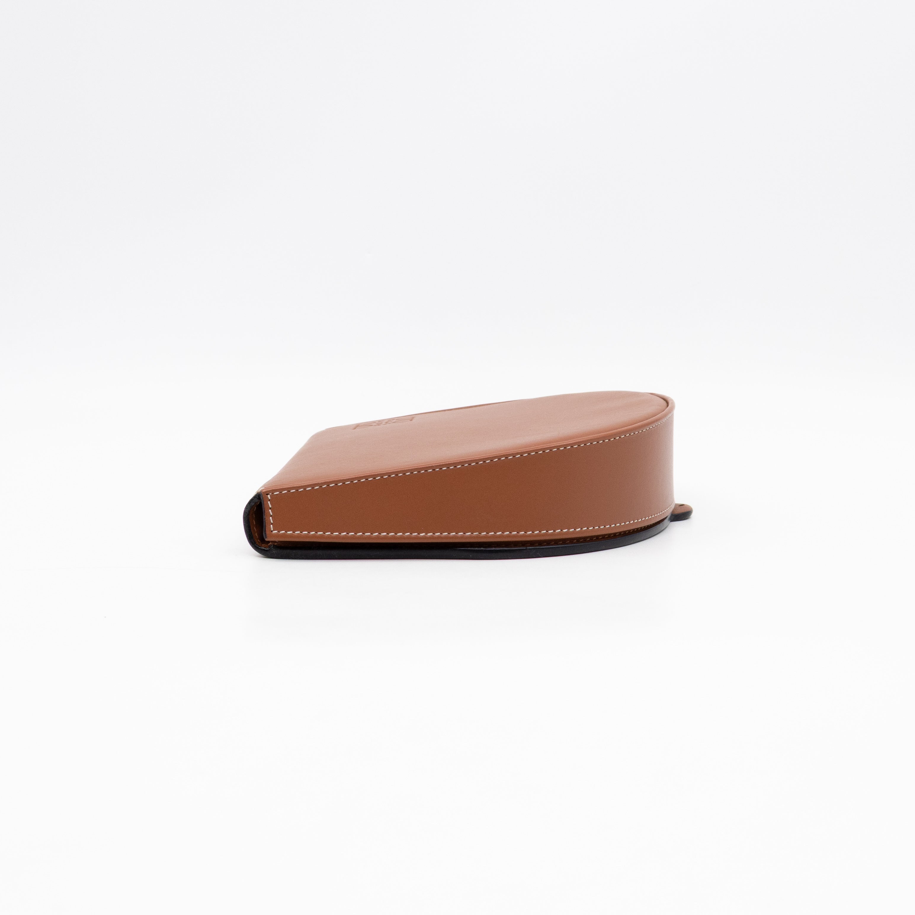 Heel Bag Brown Leather