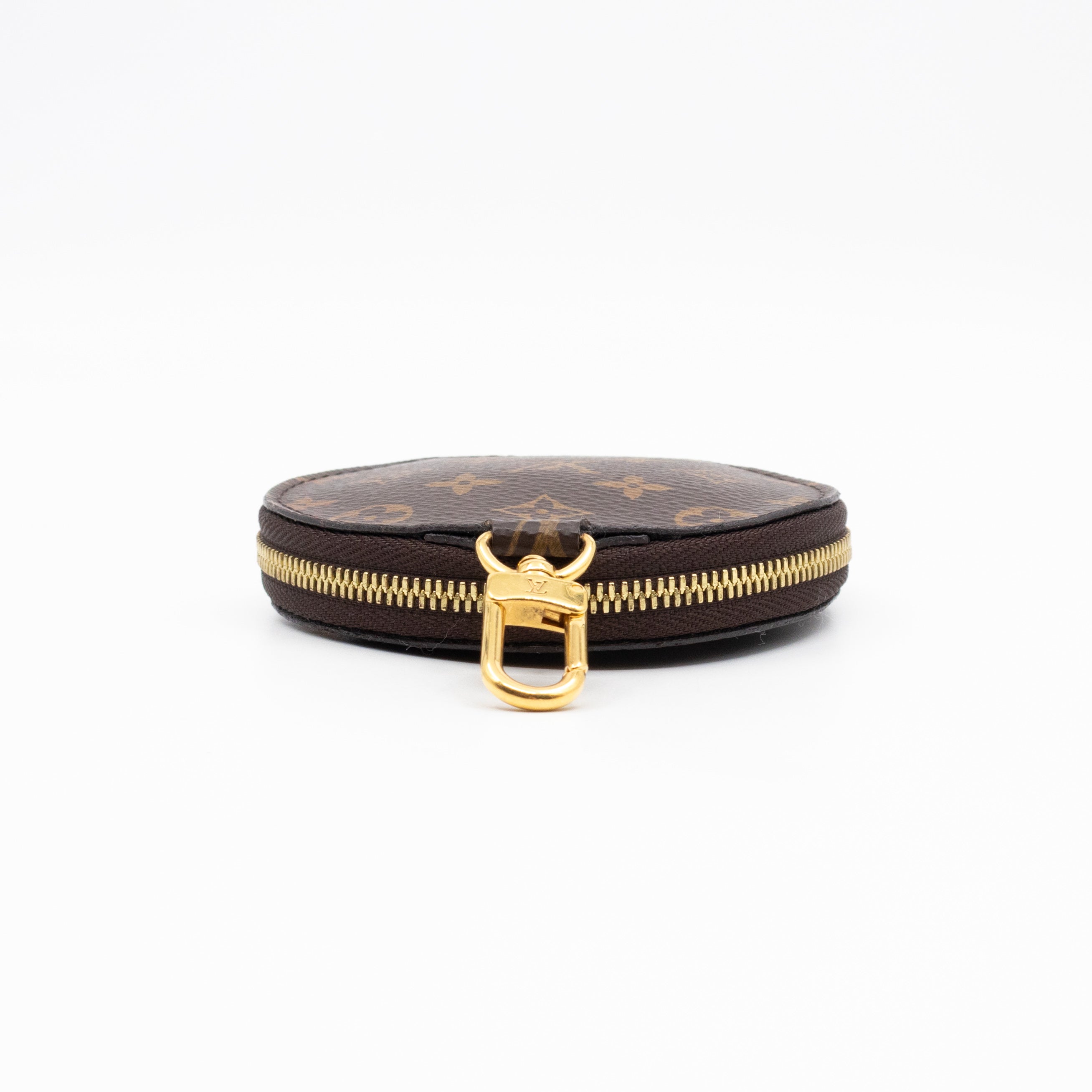 Round Coin Purse Monogram