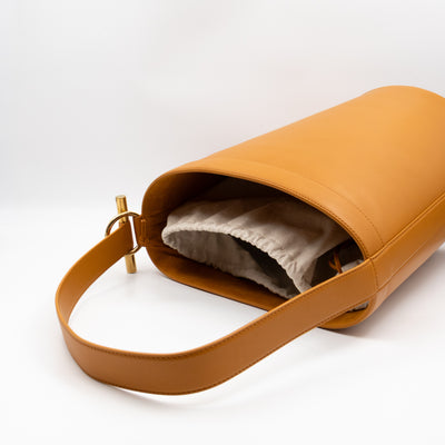 JJ Large Bucket Brown Leather