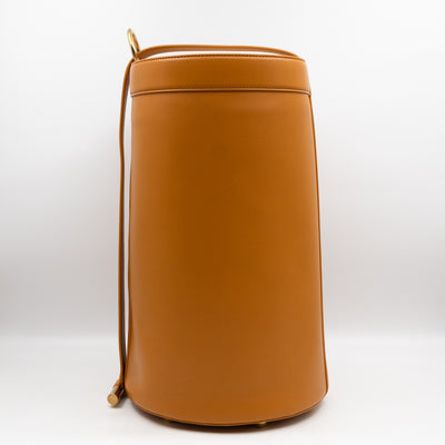 JJ Large Bucket Brown Leather