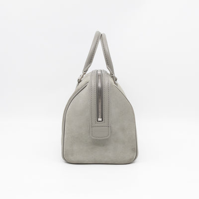 Illusion Speedy Cube PM Grey Suede Leather