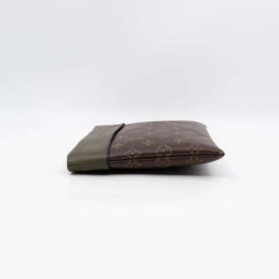 Tuileries Pochette Monogram Khaki Leather