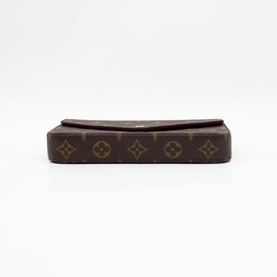 Pochette Felicie Monogram Fuchsia