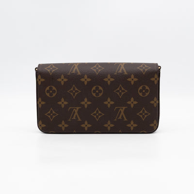 Pochette Felicie Monogram Fuchsia