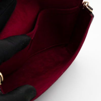 Pochette Felicie Monogram Fuchsia