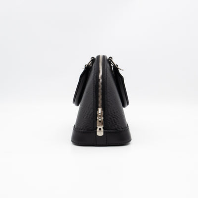 Alma BB Black Epi Leather