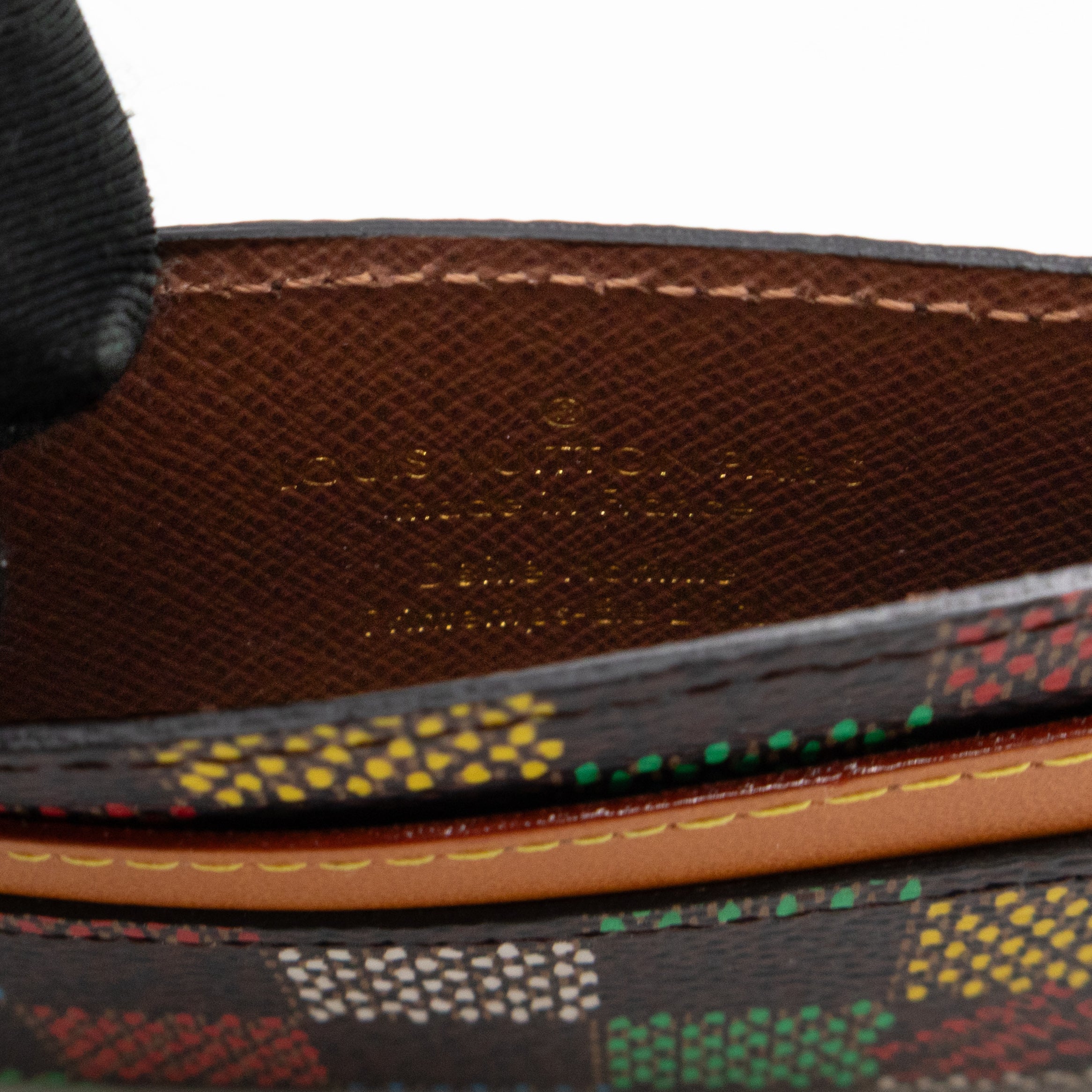 Double Card Holder LV Vers Damier Ebene