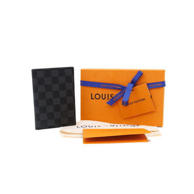 Passport Cover Damier Graphite