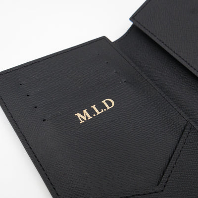 Passport Cover Damier Graphite