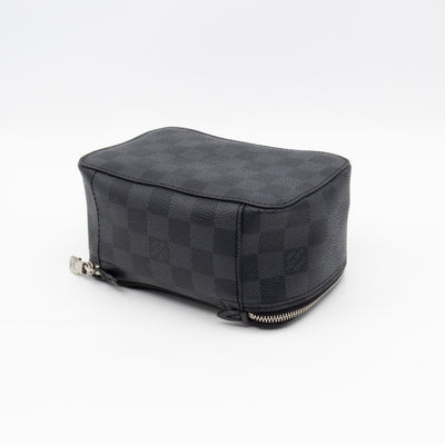 Cube de Rangement PM Damier Graphite