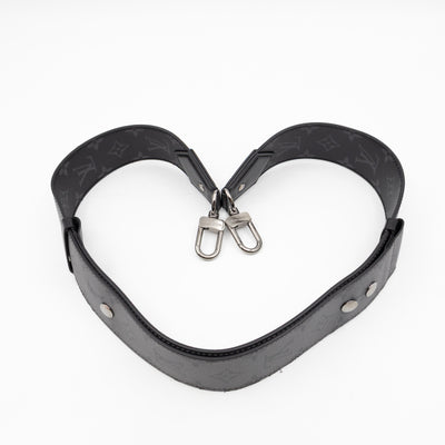 Bandouliere Reversible Strap Monogram Eclipse Reverse