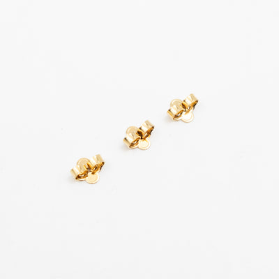 Crazy In Lock Earrings Set Gold